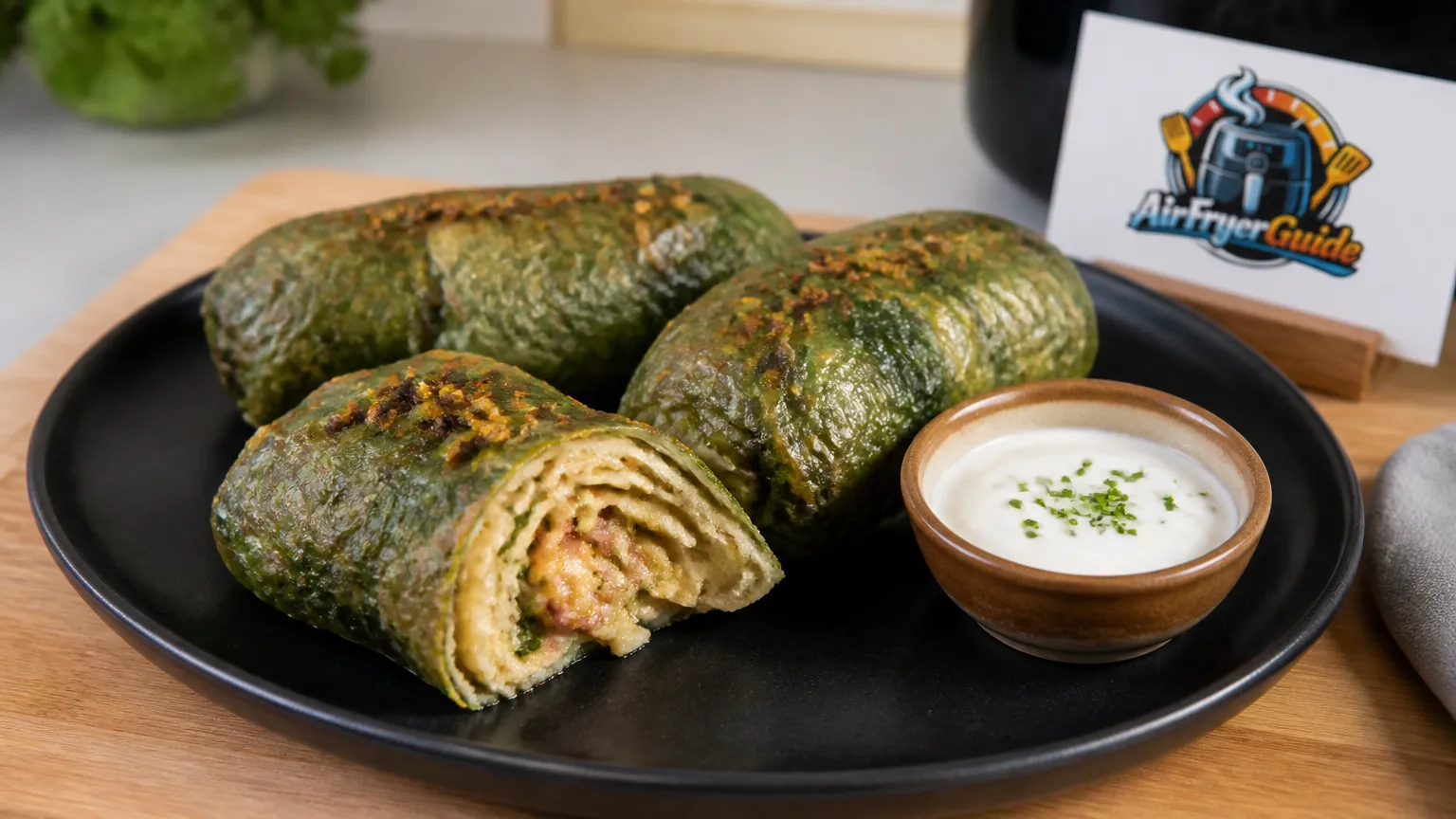 Capuns aufwärmen im Airfryer