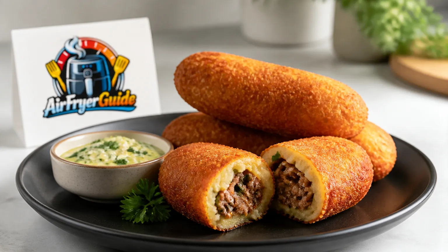 Carimañolas im Airfryer