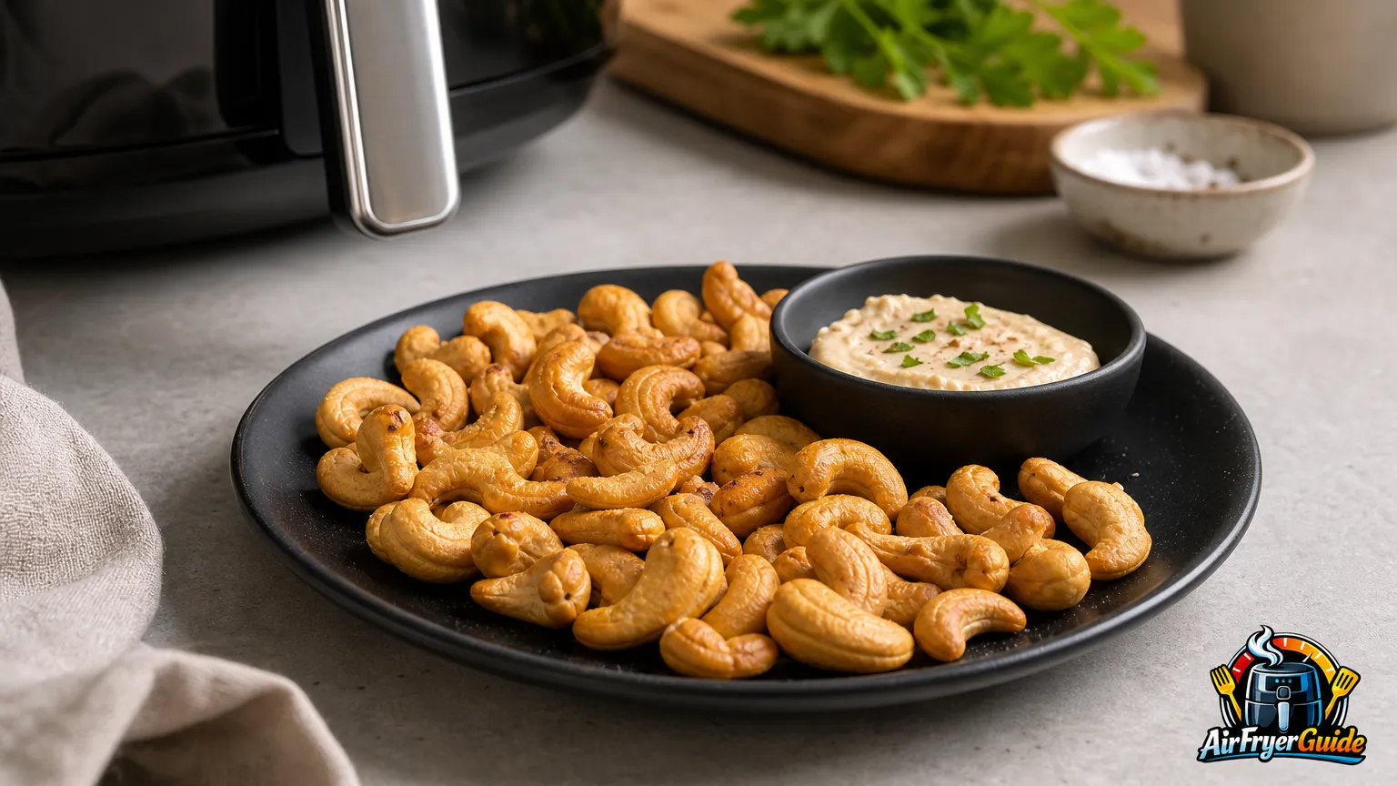 Cashews rösten im Airfryer