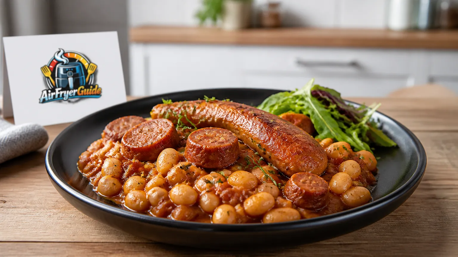 Cassoulet aufwärmen im Airfryer
