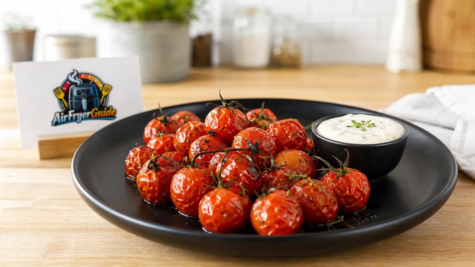 Cherrytomaten im Airfryer