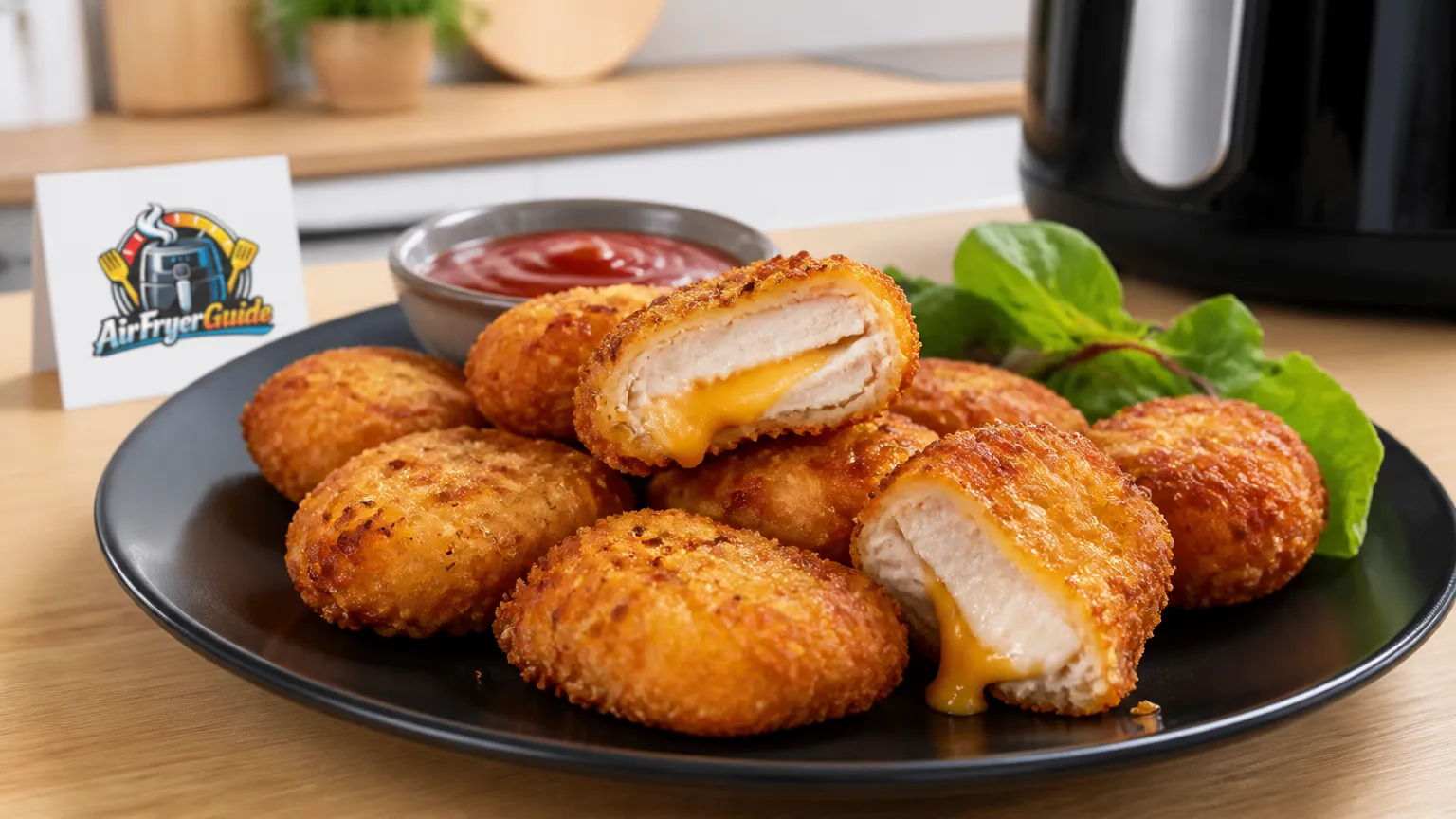 Chicken Cheese Nuggets (TK) im Airfryer