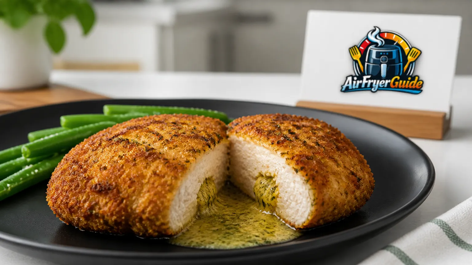Chicken Kiev im Airfryer