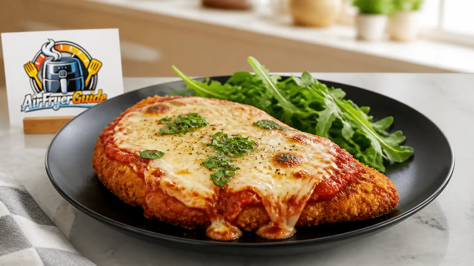 Chicken Parmigiana im Airfryer