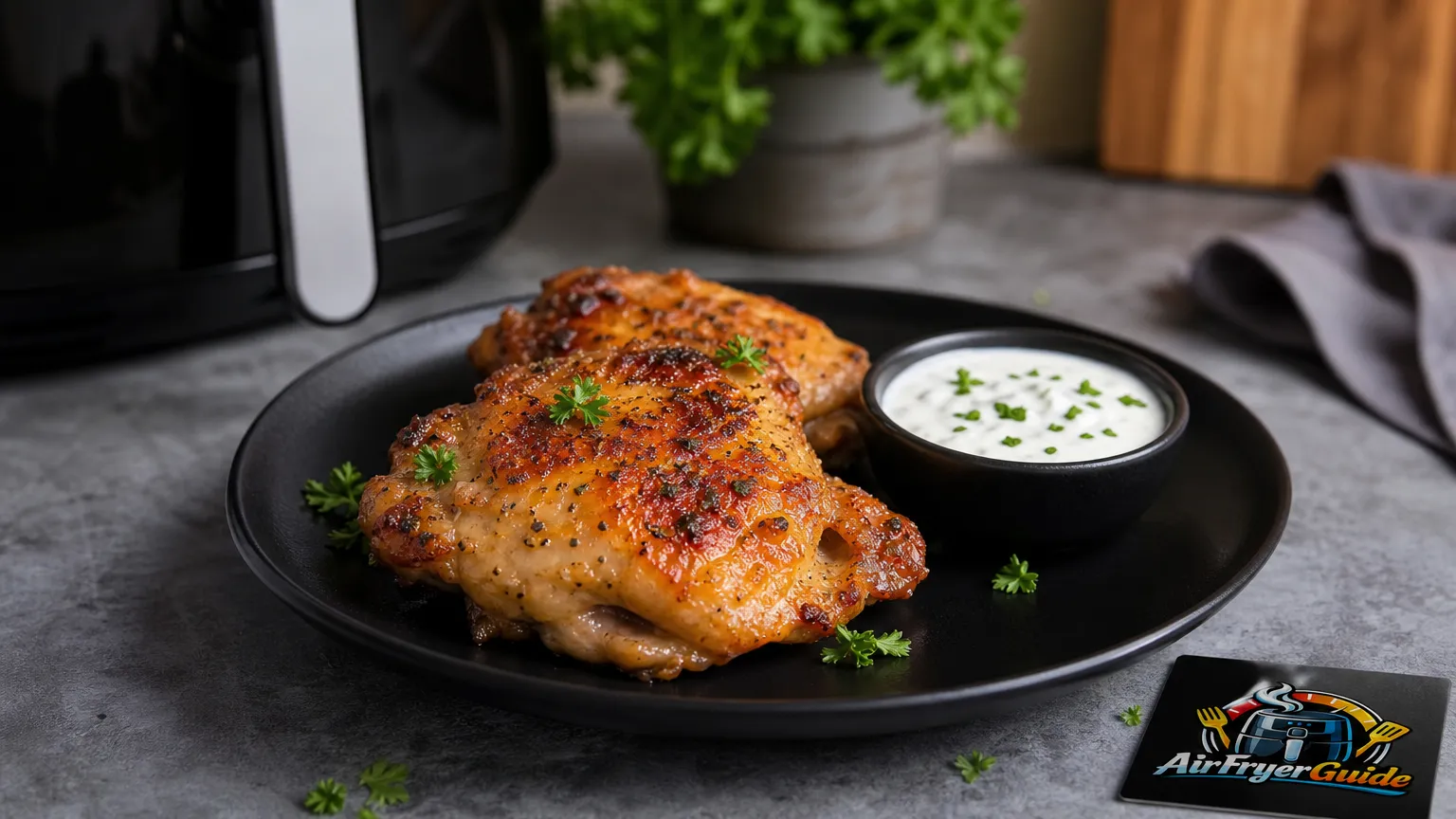 Chicken Thighs im Airfryer