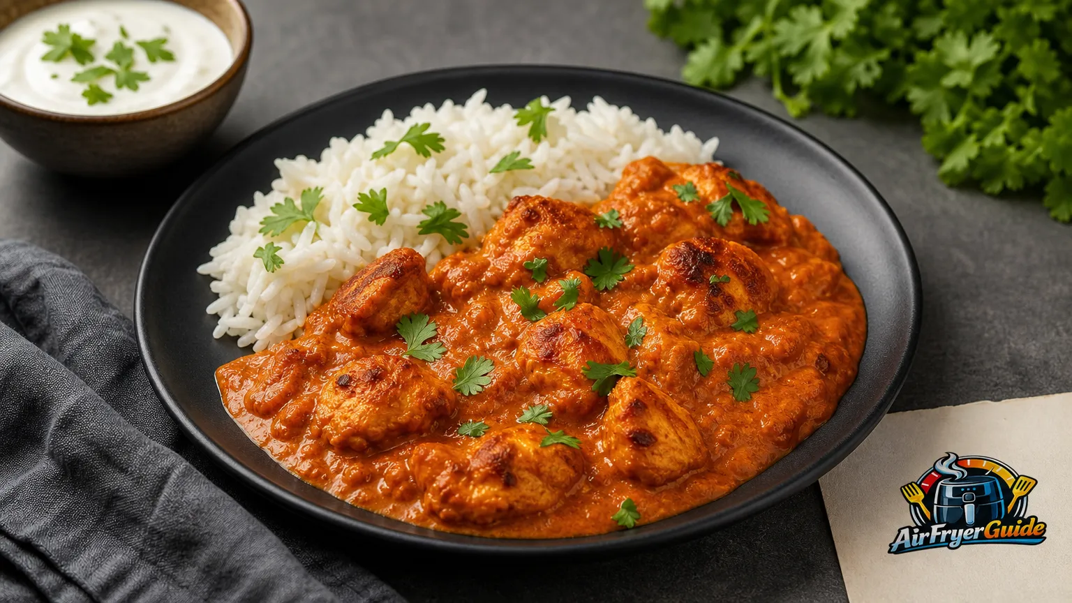 Chicken Tikka Masala im Airfryer