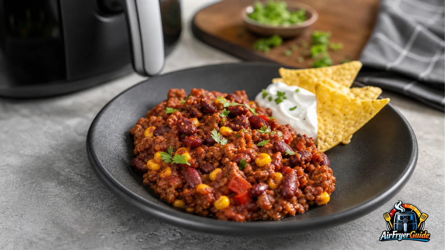 Chili con Carne im Airfryer