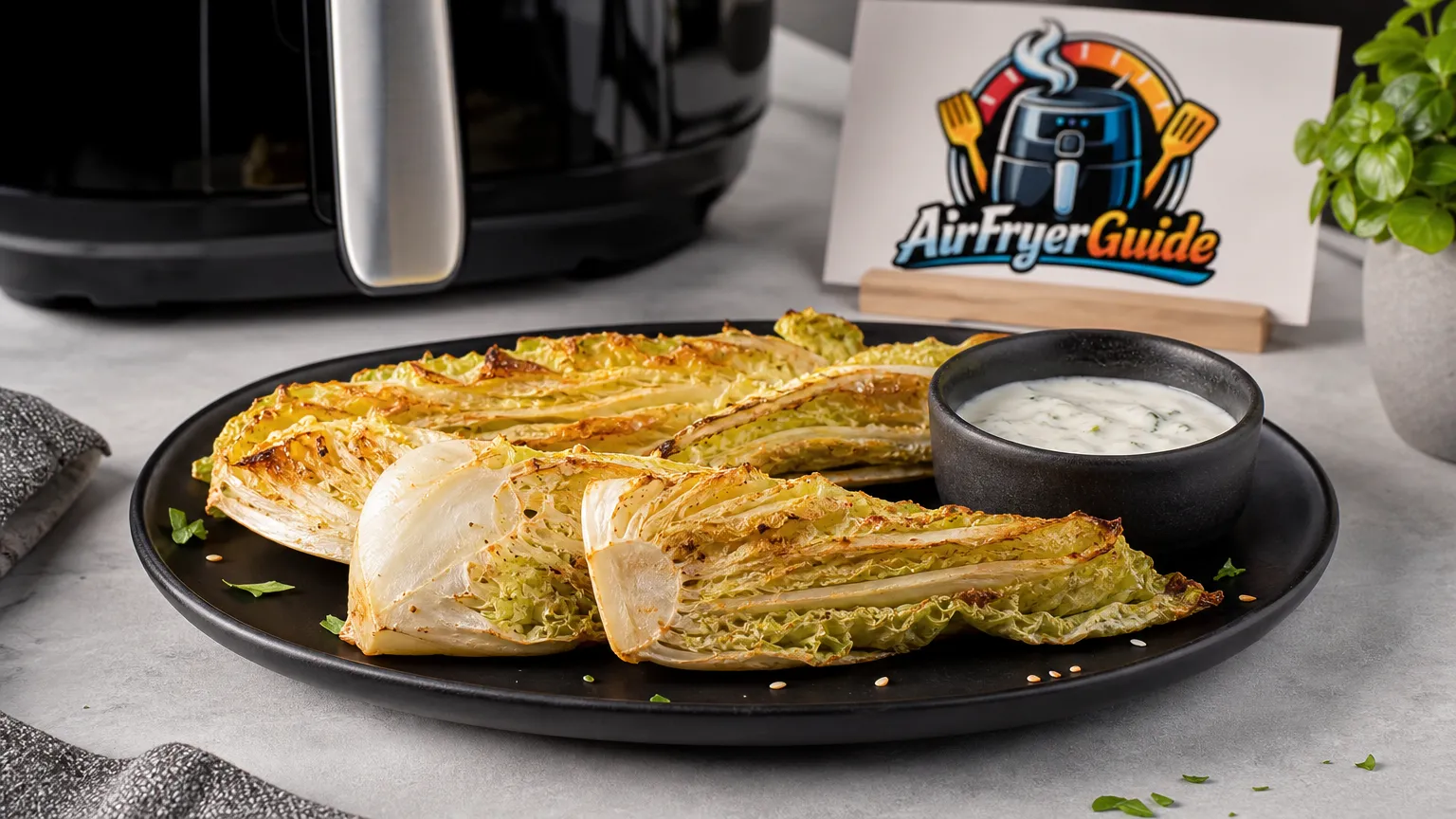 Chinakohl im Airfryer
