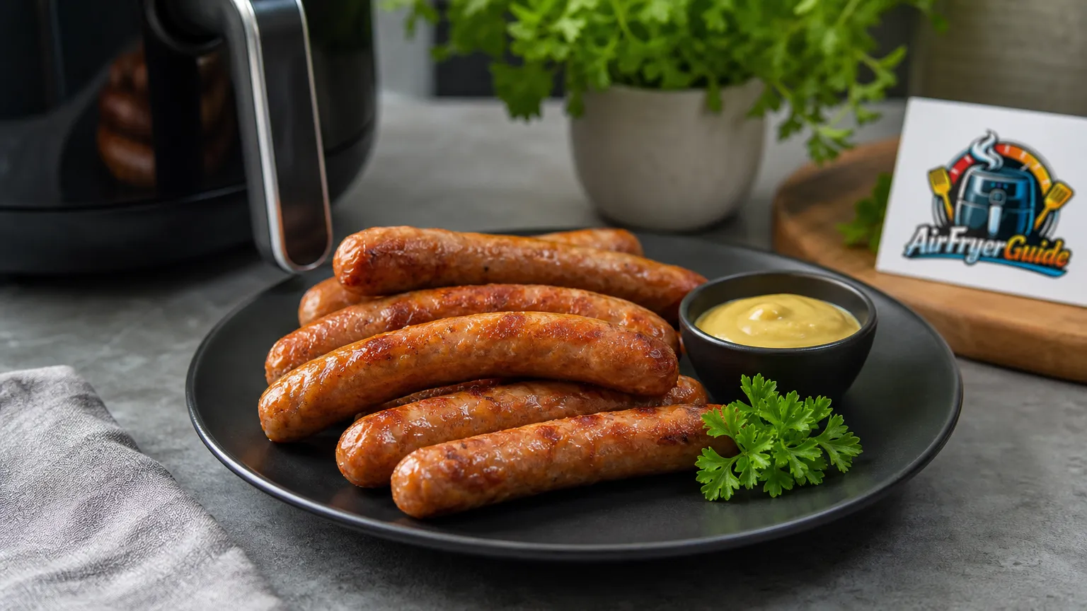 Chipolata Würstchen im Airfryer