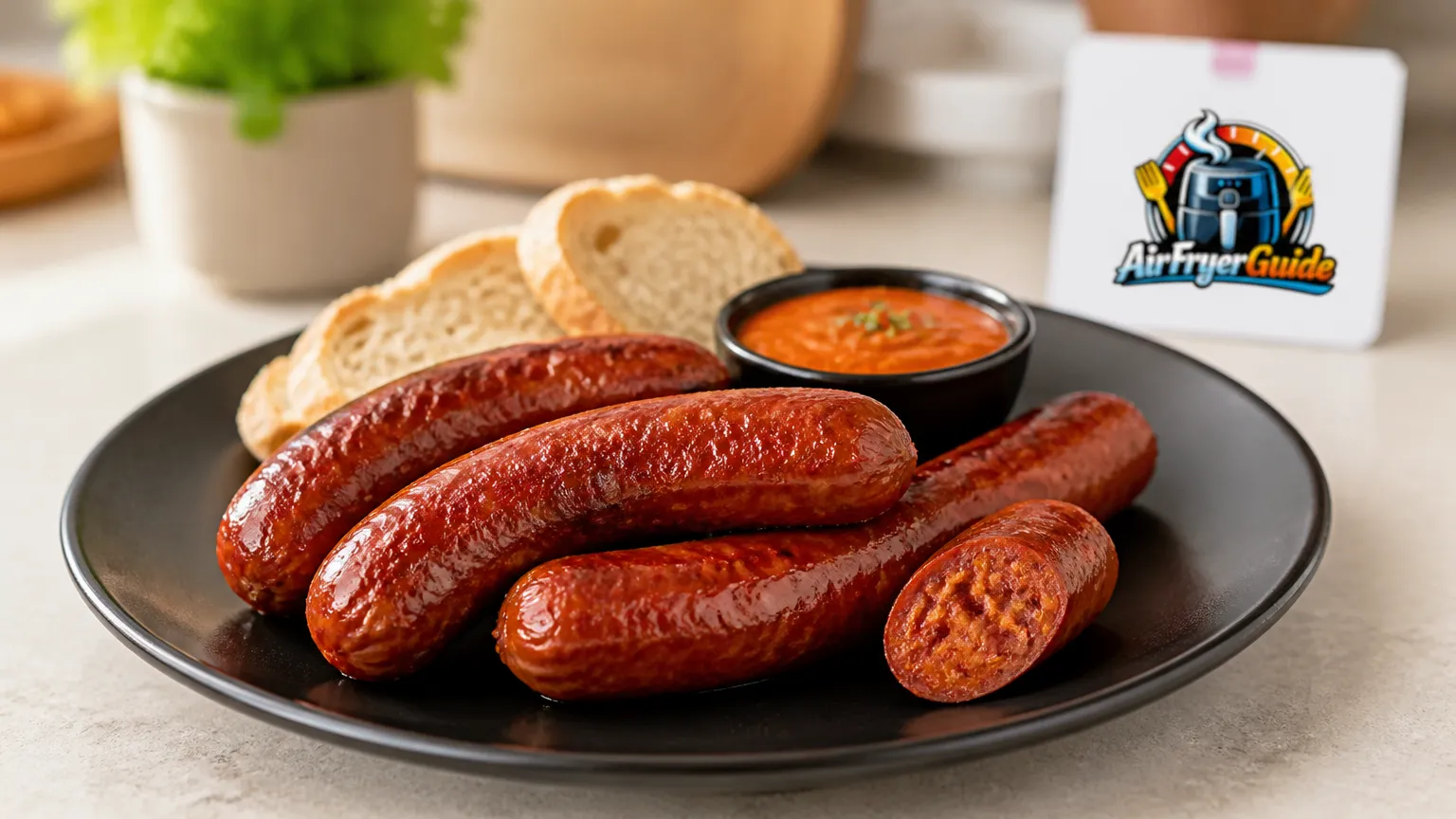 Chistorra (Kühlware) im Airfryer