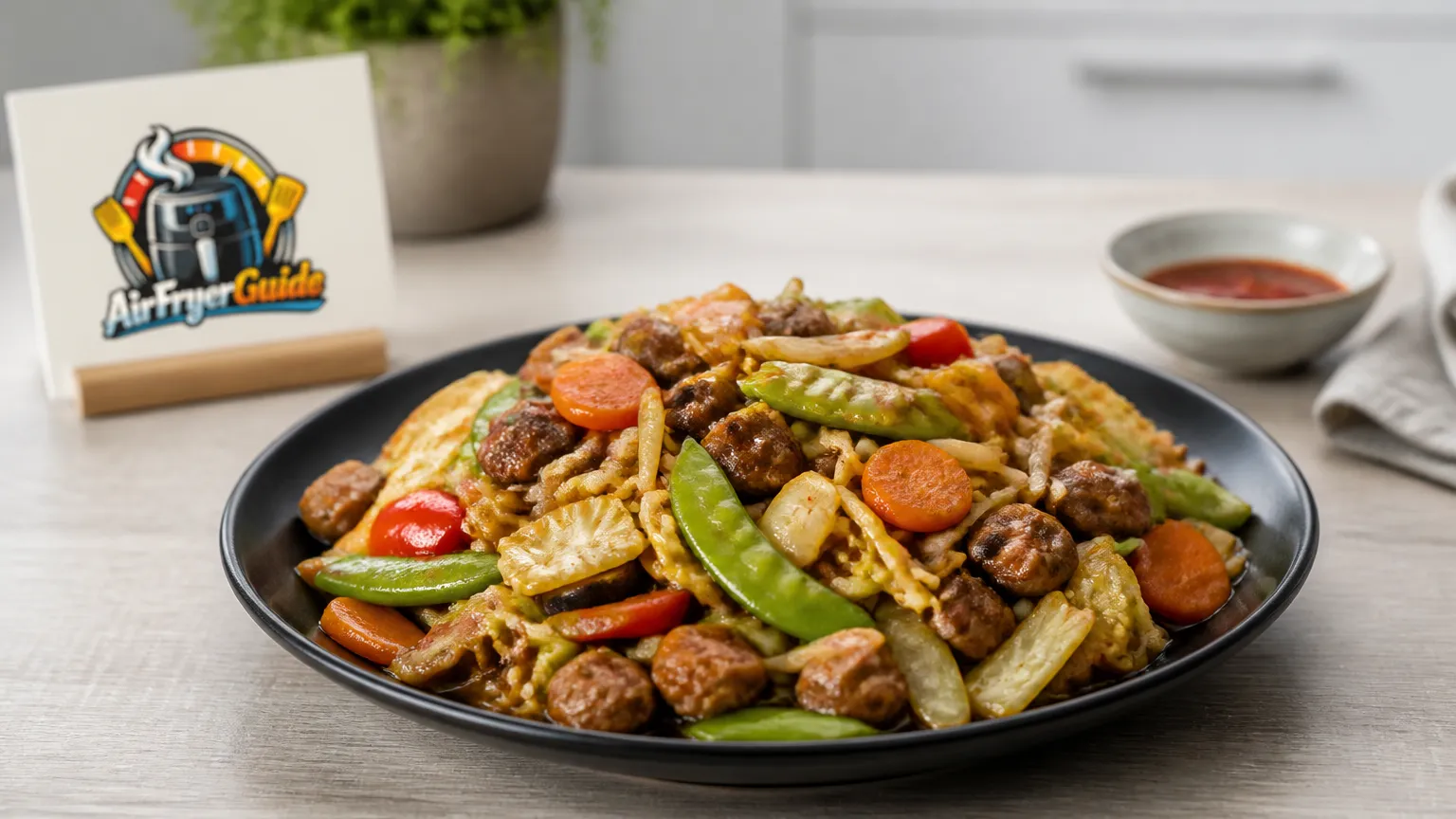 Chop Suey im Airfryer