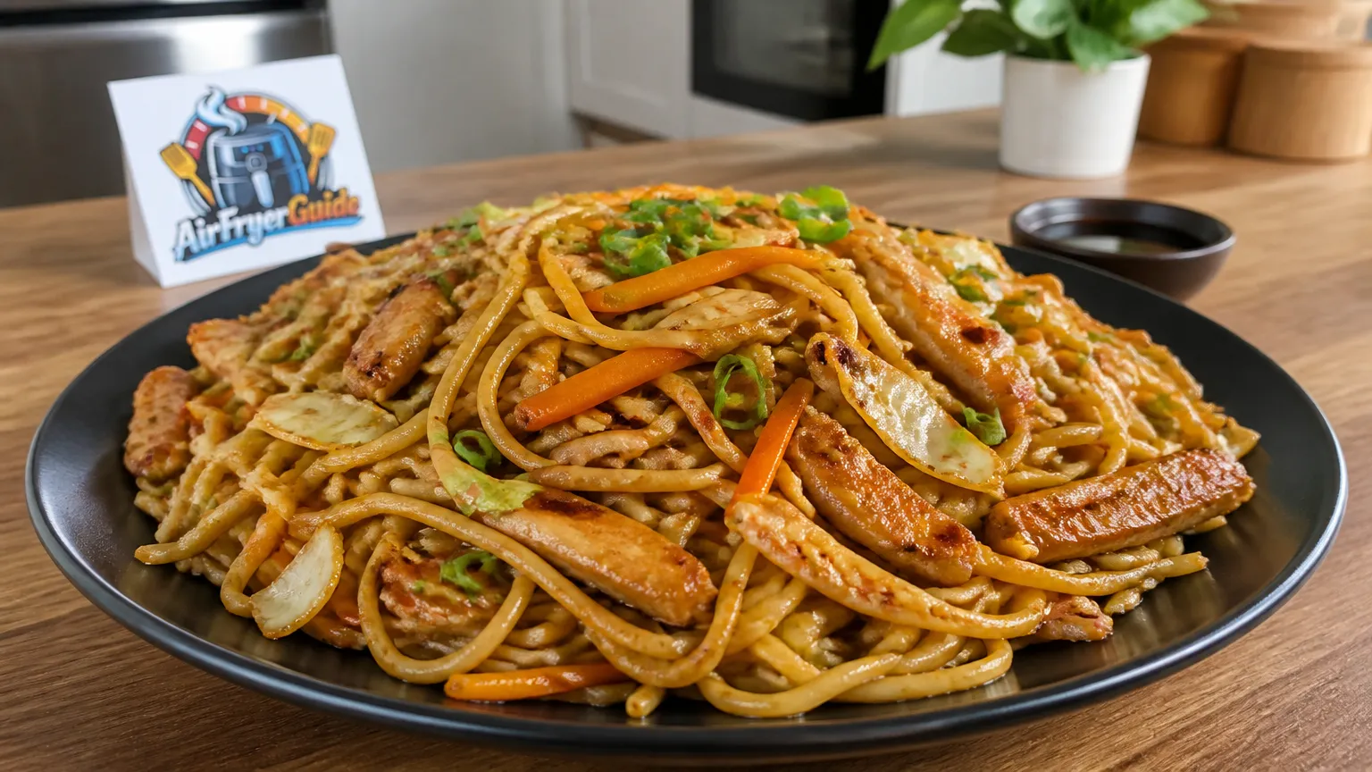 Chow Mein im Airfryer
