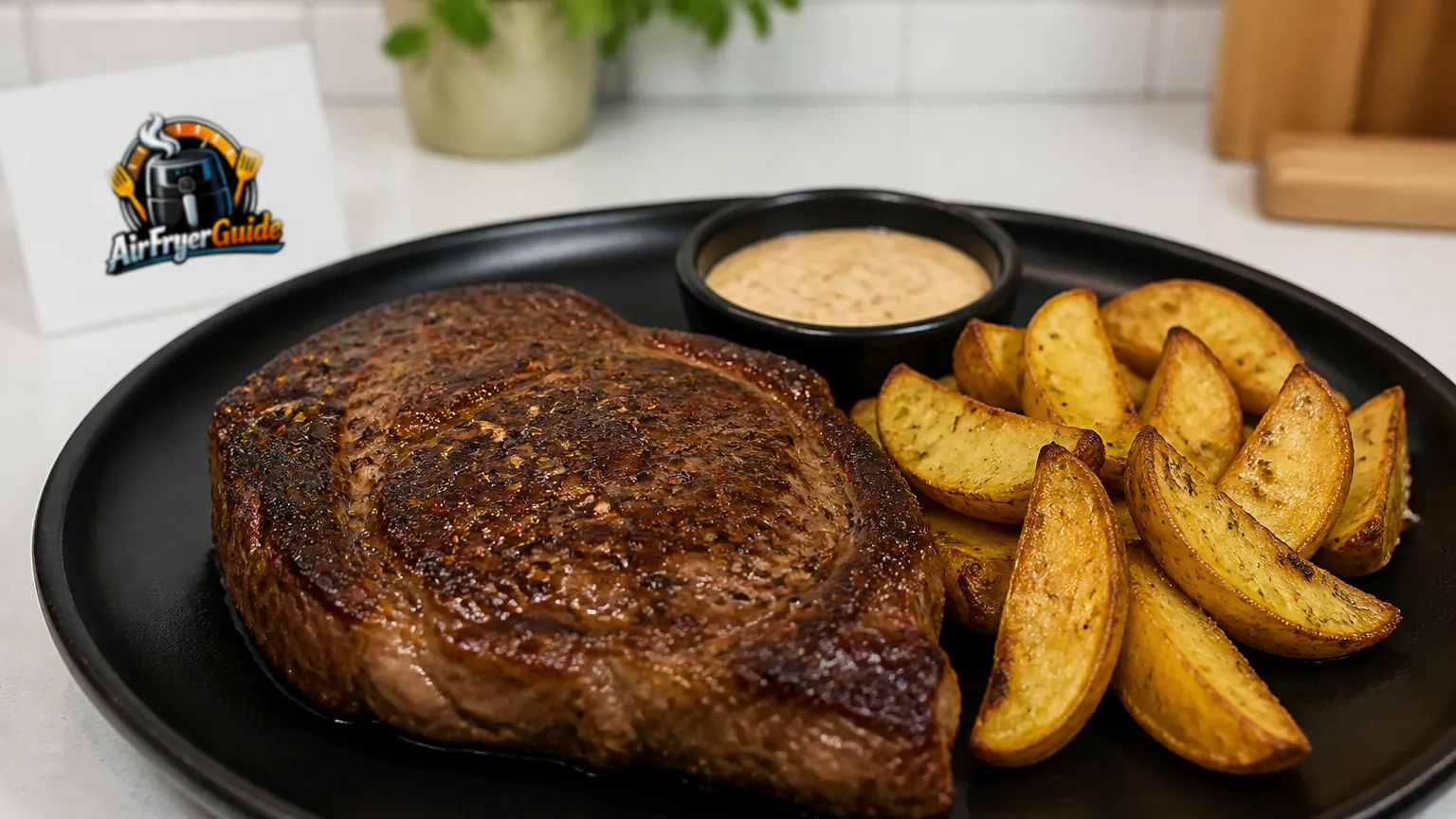 Chuck Eye Steak im Airfryer