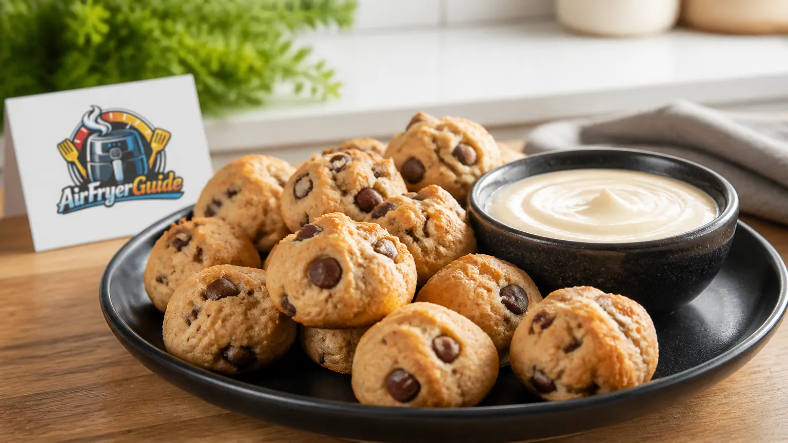 Cookie Dough Bites im Airfryer