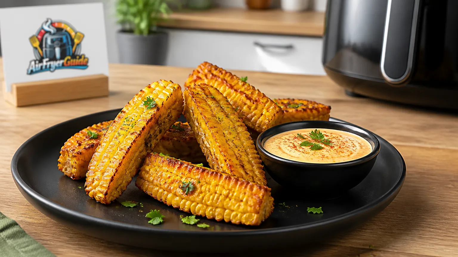 Corn Ribs im Airfryer