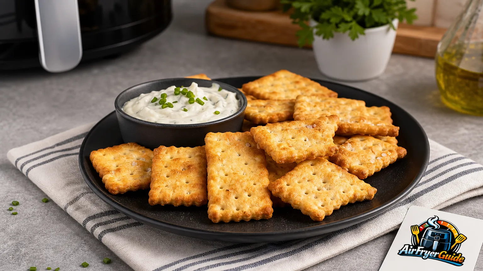 Cracker im Airfryer