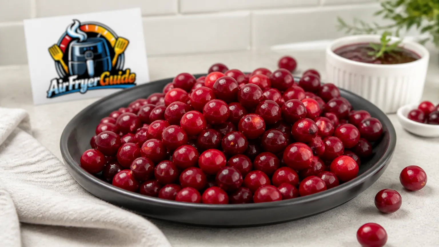 Cranberries im Airfryer