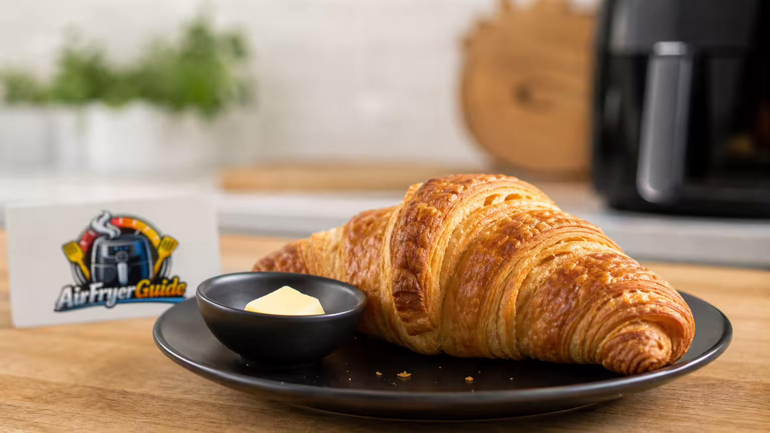 Croissant à la Francaise (TK) auftauen im Airfryer