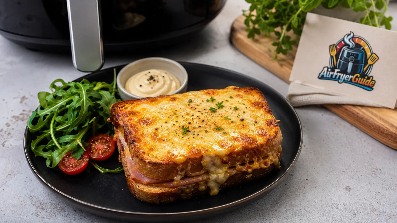Croque Monsieur im Airfryer