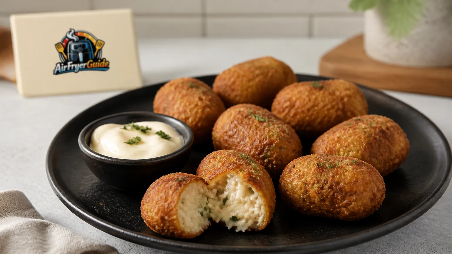 Croquetas de Bacalao im Airfryer