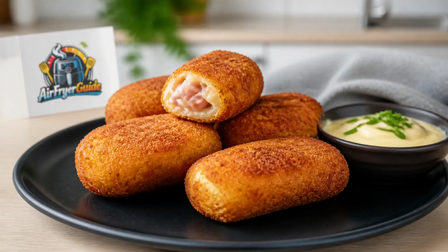Croquetas de Jamón im Airfryer