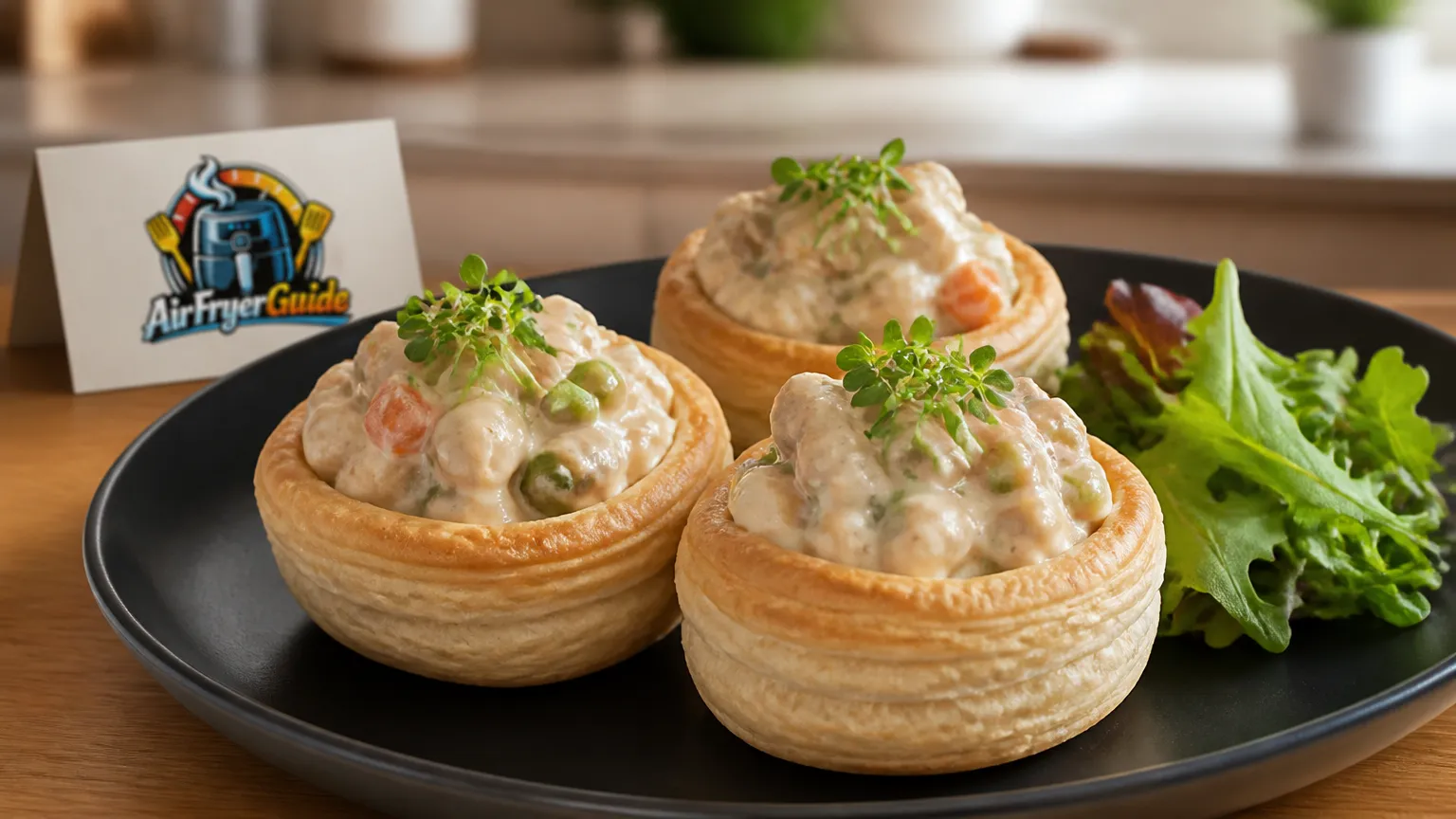 Dänische Tarteletter (Kühlware) im Airfryer