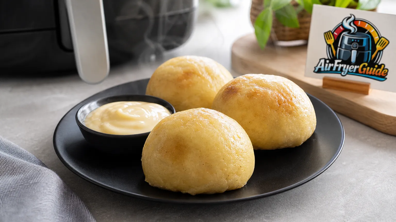 Dampfnudeln im Airfryer