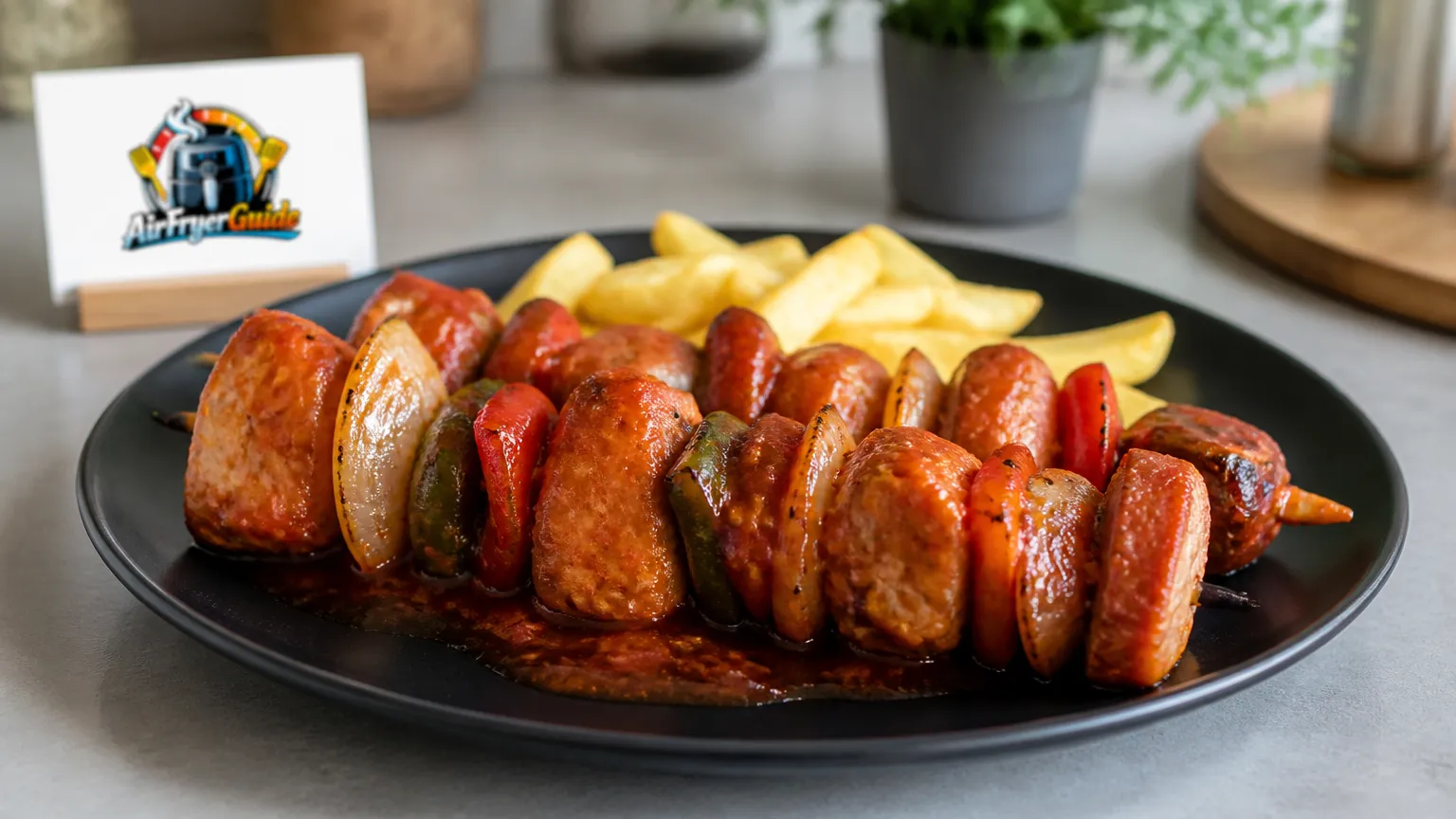 DDR-Schaschlik im Airfryer