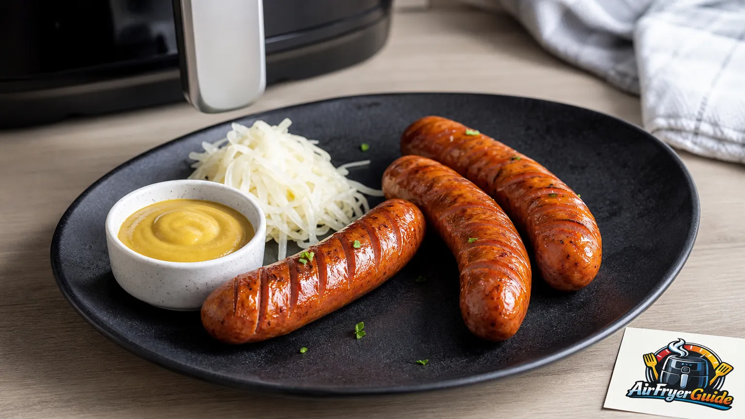 Debrecziner im Airfryer