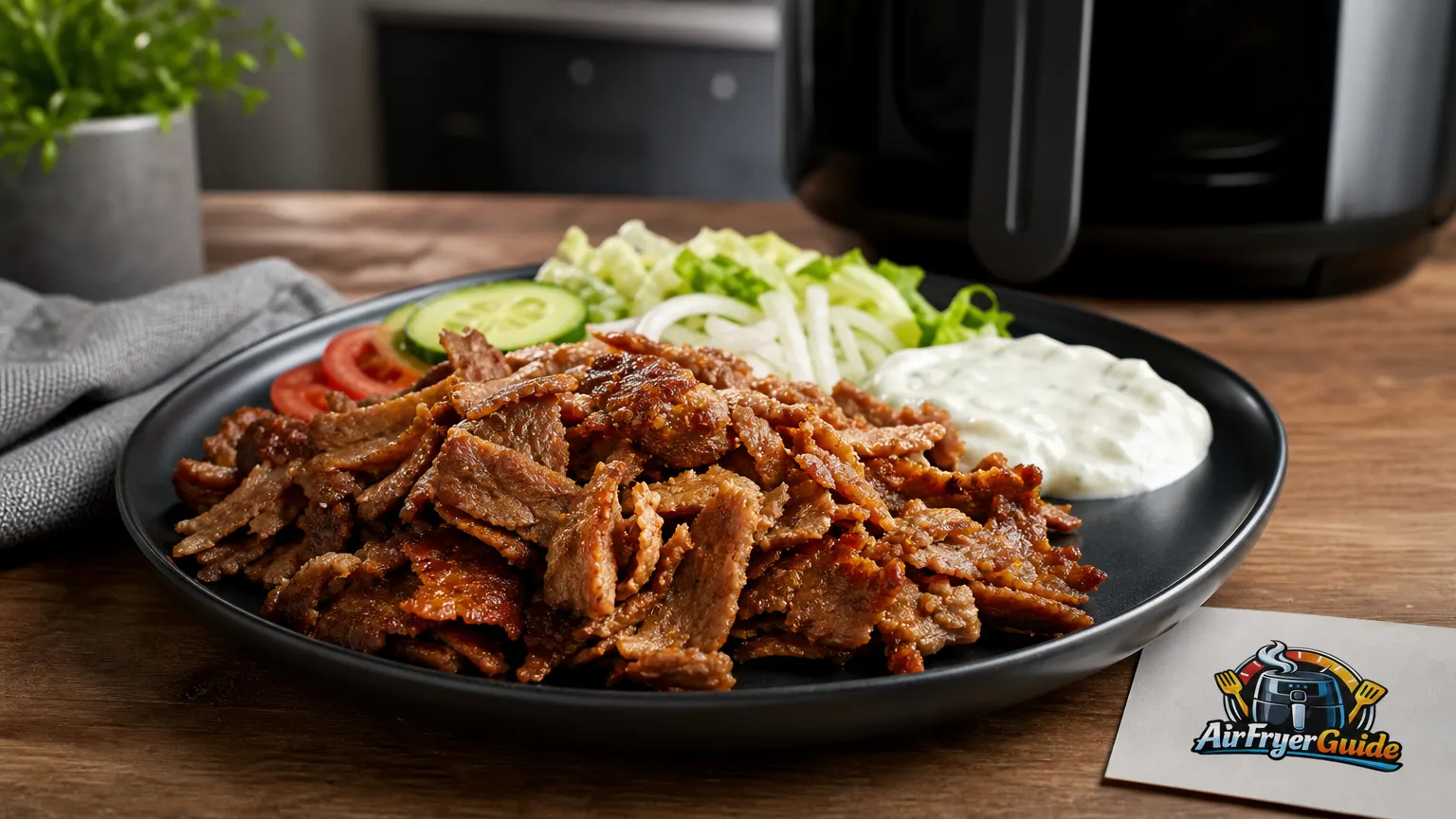 Döner Kebap im Airfryer