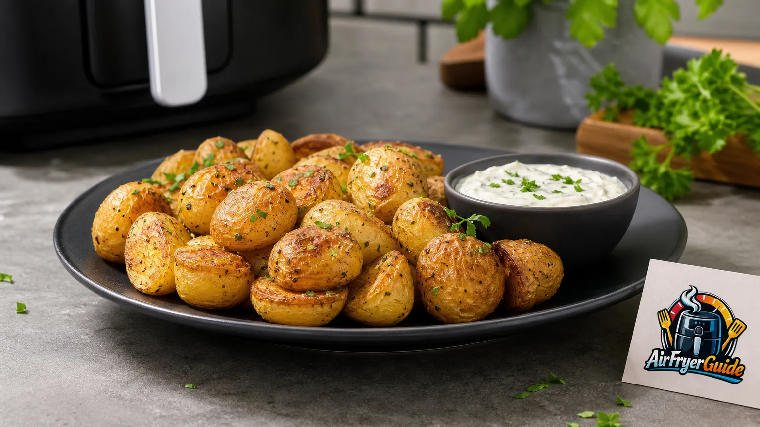 Drillinge im Airfryer