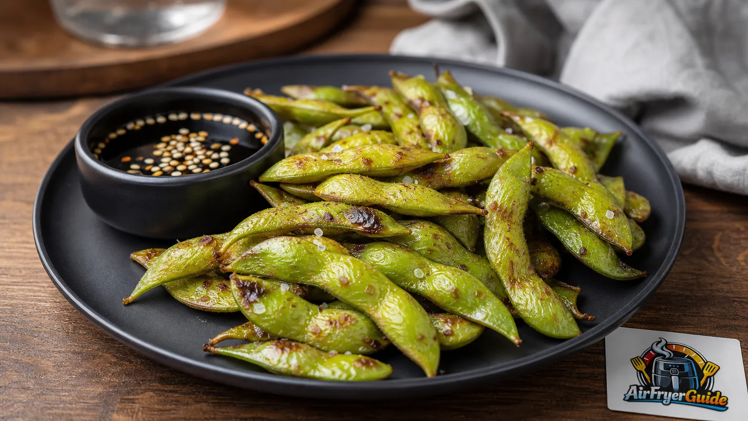 Edamame im Airfryer