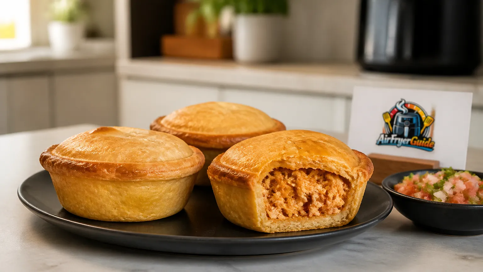 Empadas de Galinha im Airfryer