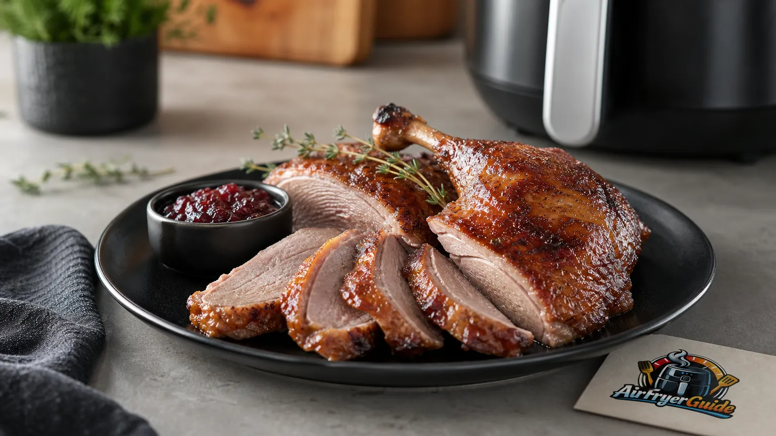 Entenbraten im Airfryer