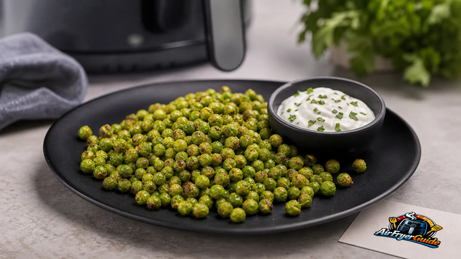 Erbsen (TK) im Airfryer