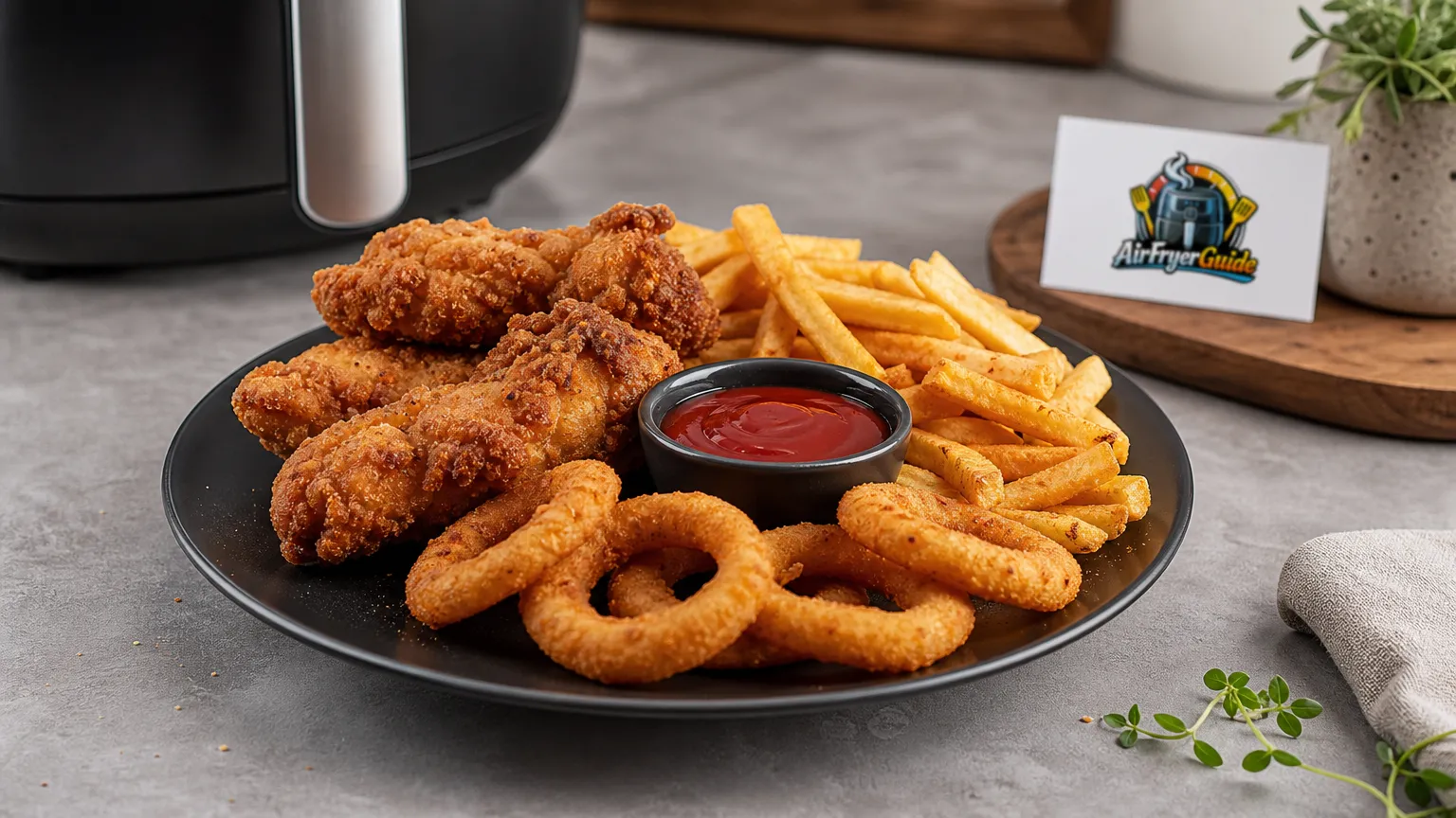 Fast Food aufwärmen im Airfryer