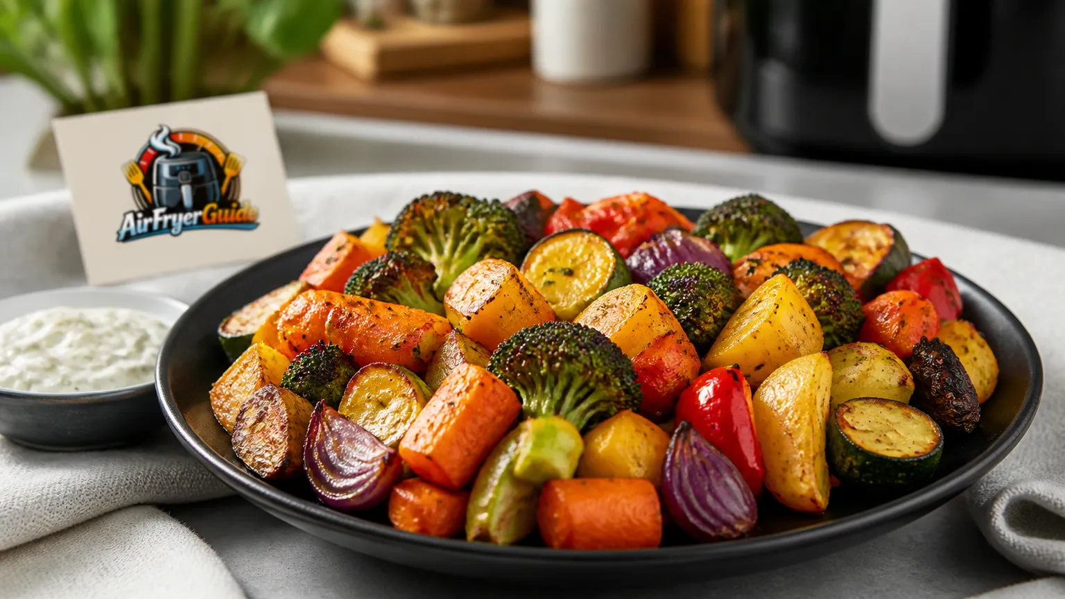Feldgemüse Mix im Airfryer