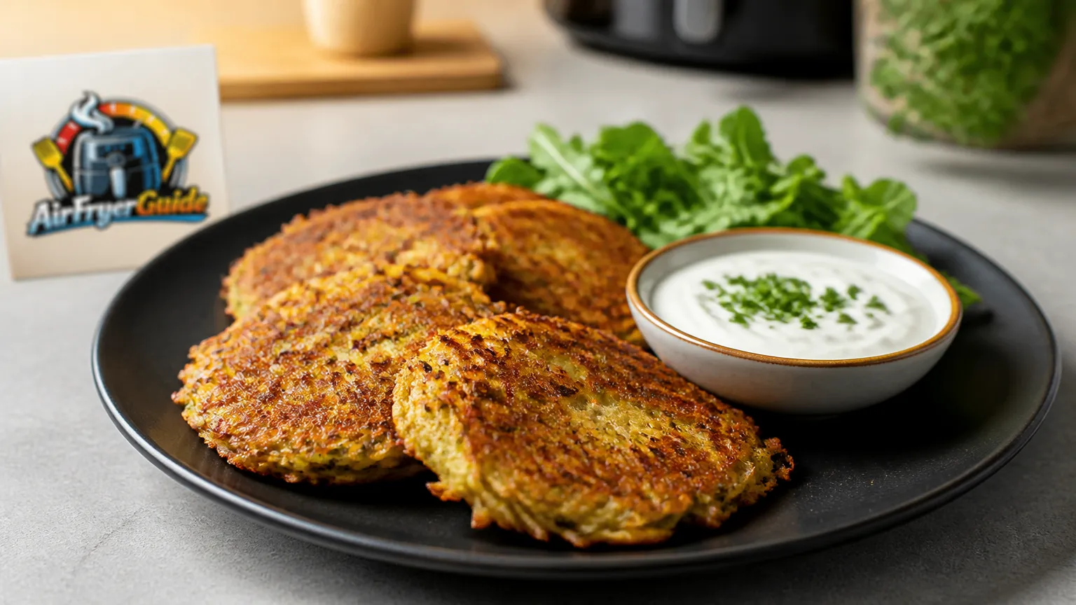 Fenchelpuffer im Airfryer