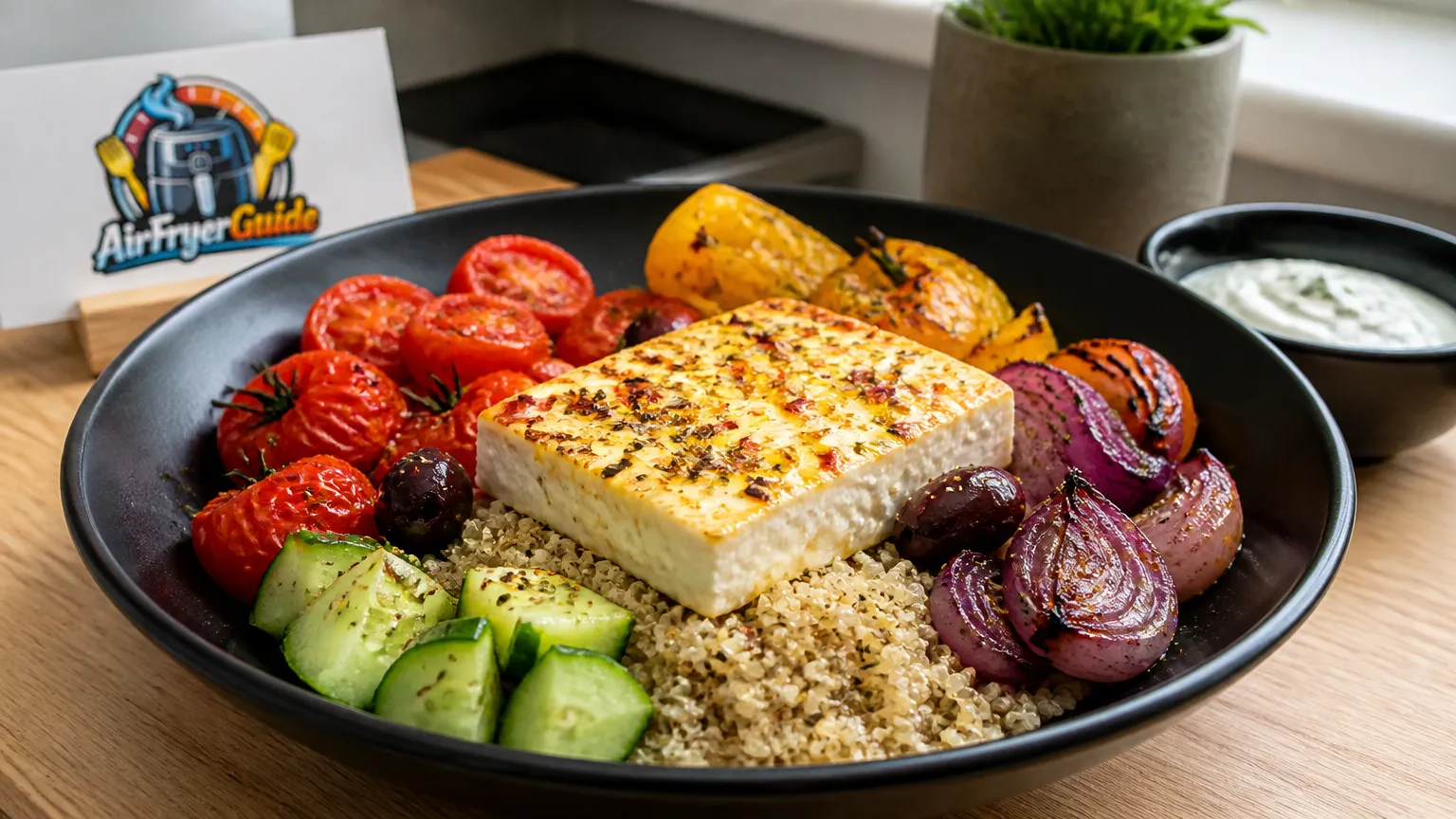 Feta Bowl im Airfryer