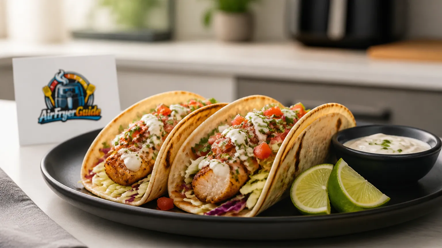 Fisch Taco im Airfryer