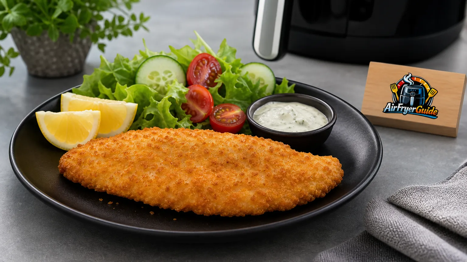 Fischfilet paniert im Airfryer