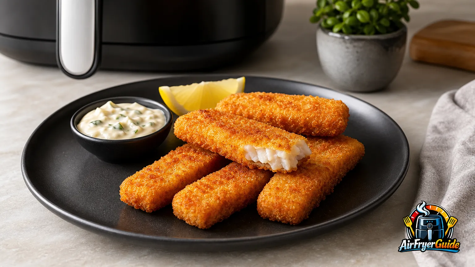 Fischstäbchen im Airfryer
