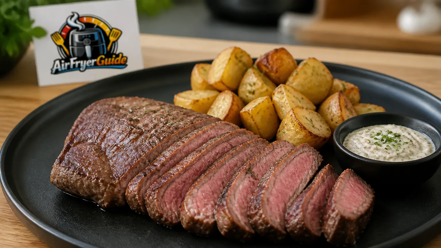 Flat Iron Steak im Airfryer