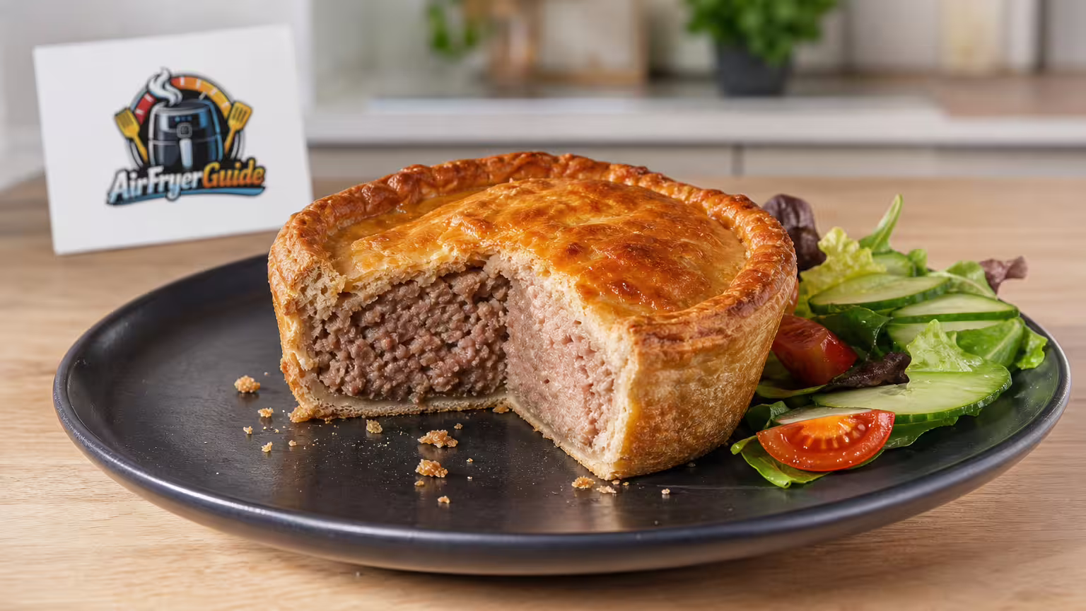 Fleisch Pastete im Airfryer