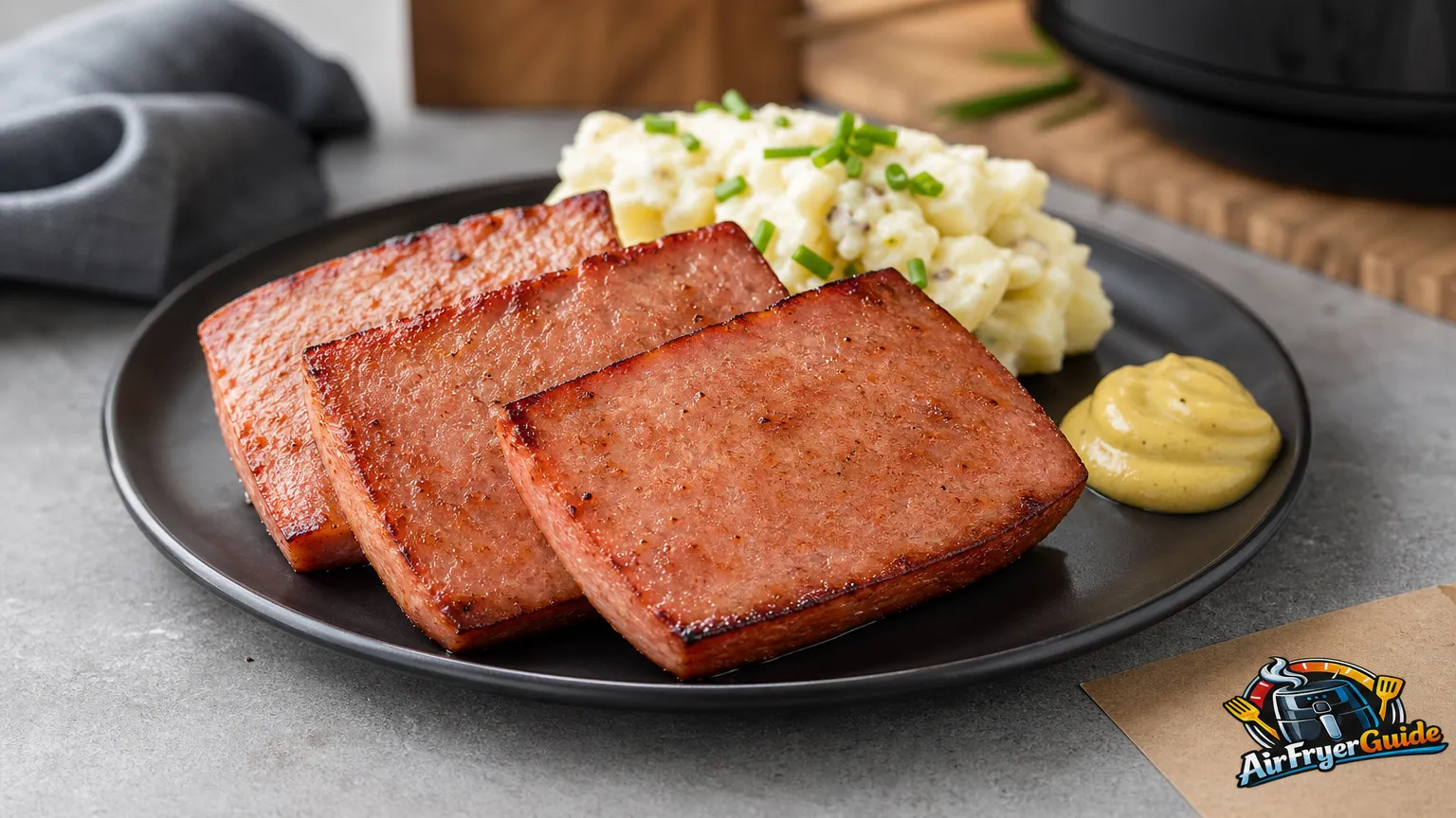 Fleischkäse im Airfryer