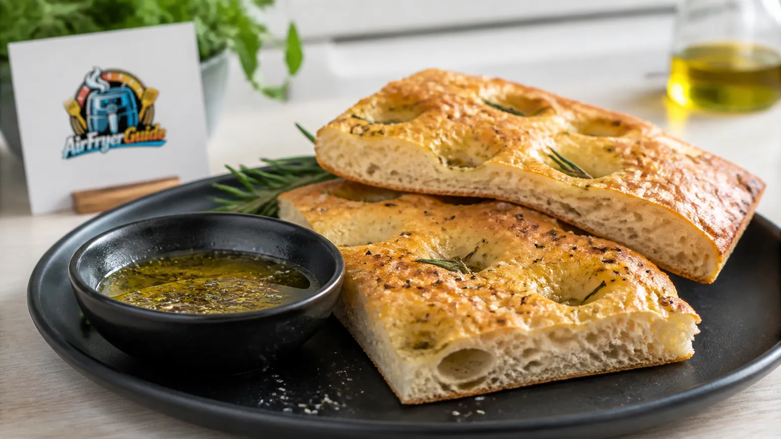 Focaccia im Airfryer