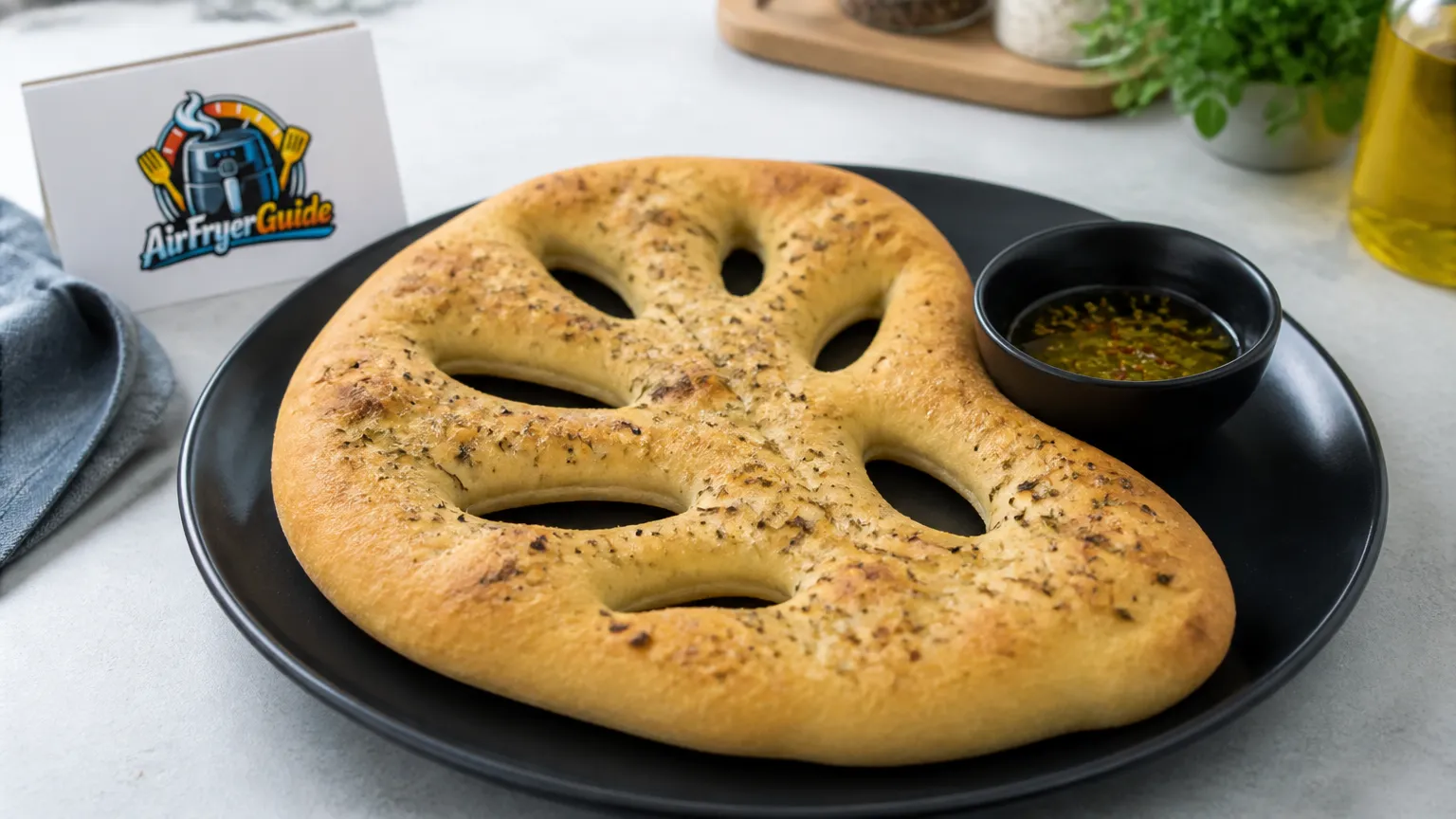 Fougasse im Airfryer