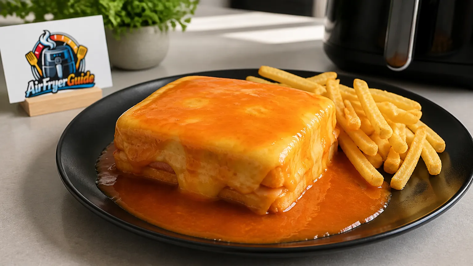 Francesinha aufwärmen im Airfryer