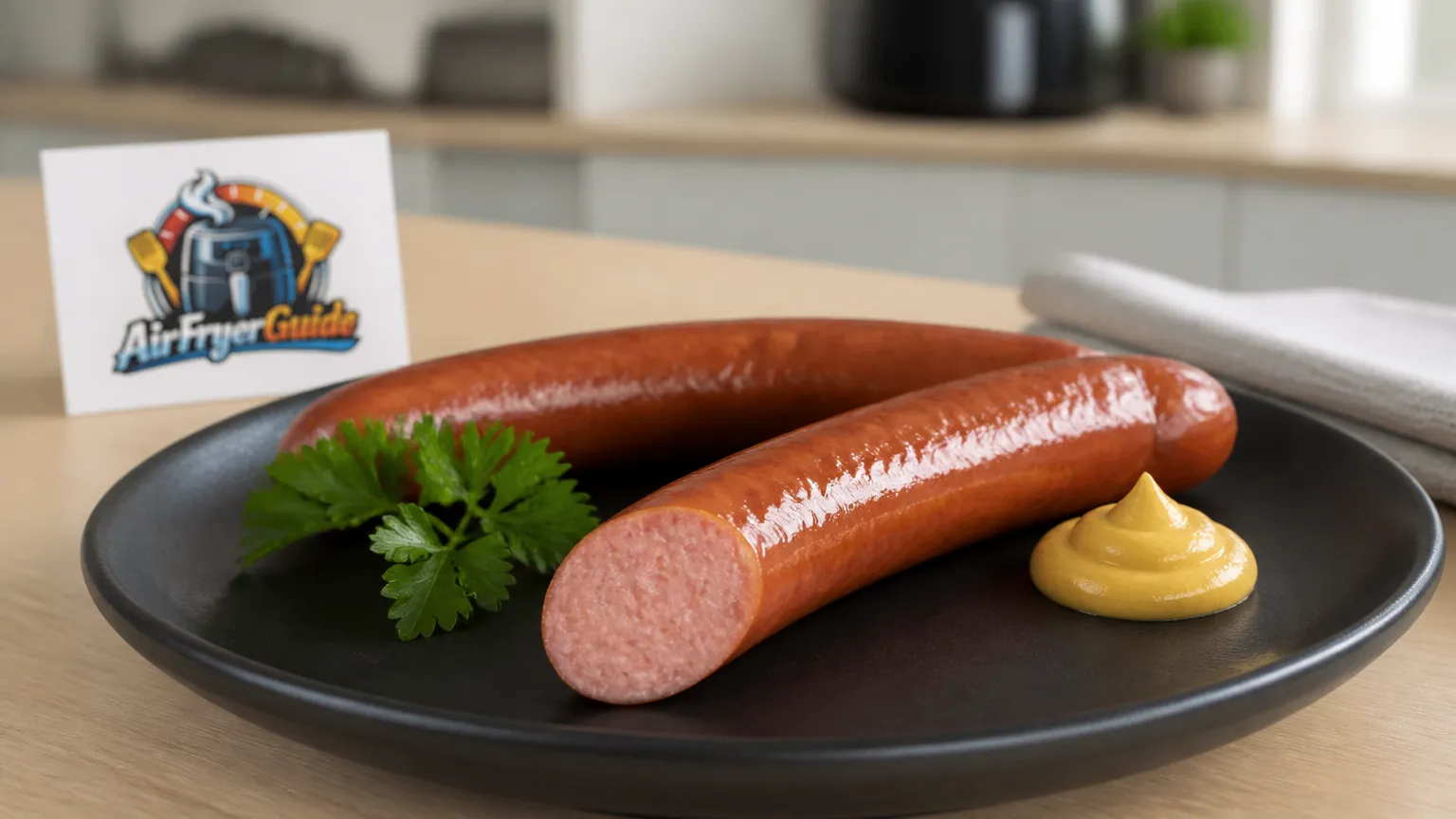 Frankfurter Rindswurst im Airfryer
