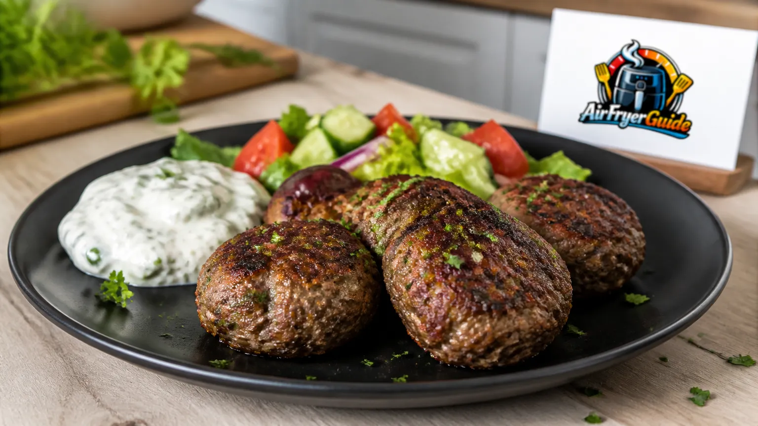 Frikadellen (Lamm) im Airfryer